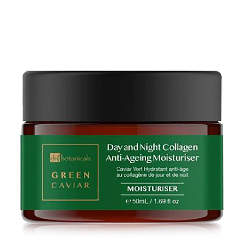 dr. botanicals green caviar and collagen duo moisturizer