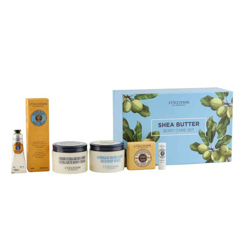 l'occitane shea butter body care gift set