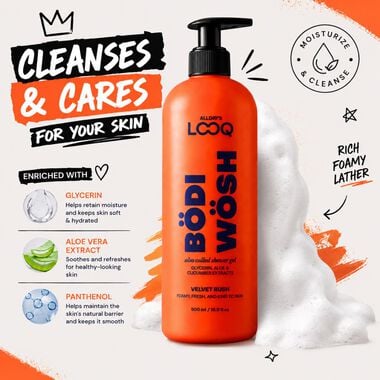 BÖDI WÖSH Velvet Rush Body Wash 500ml faces b di w sh velvet rush body wash 500ml