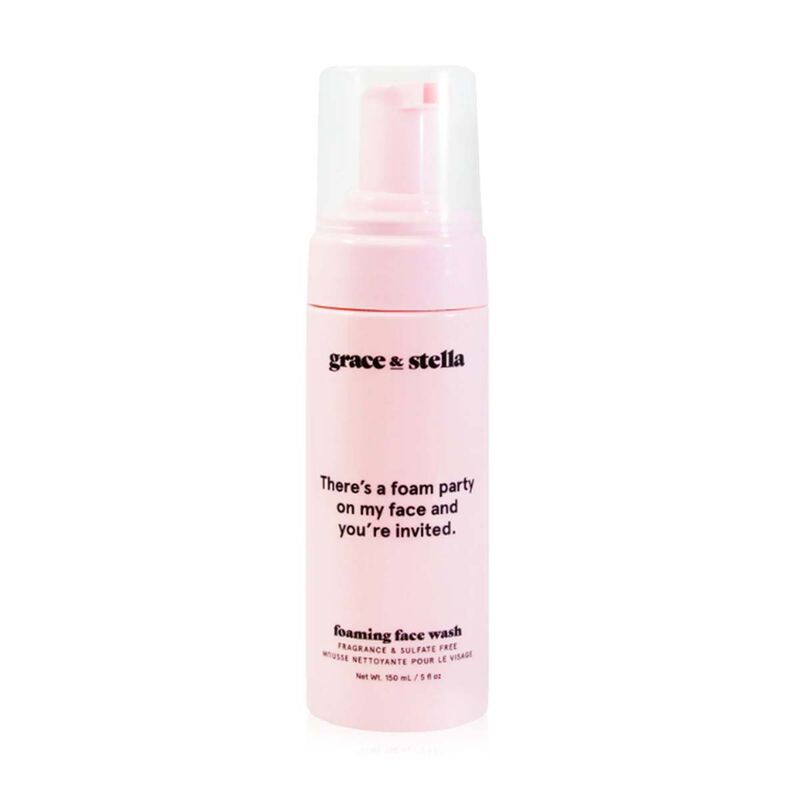 grace and stella foaming face wash