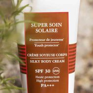 Super Soin Solaire Silky Body Cream SPF 30 faces super soin solaire silky body cream spf 30