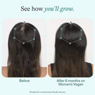 faces vegan hair growth nutraceutical 120 capsules