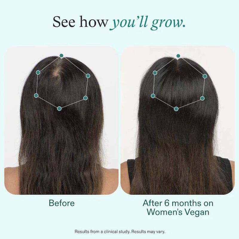 nutrafol vegan hair growth nutraceutical 120 capsules