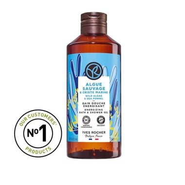 Wild Algae & Sea Fennel Energizing Bath & Shower Gel faces wild algae sea fennel energizing bath shower gel