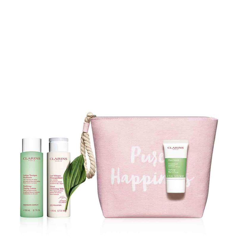 clarins perfect cleansing set combination to oily skin