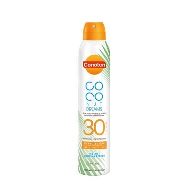 Carroten Coconut Dreams Sun Care Invisible Spray SPF30-200ml faces carroten coconut dreams sun care invisible spray spf30 200ml