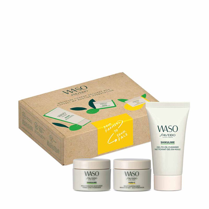 shiseido waso moisture charge kit