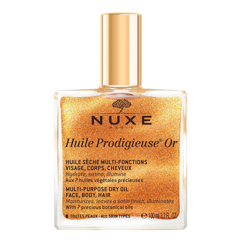 nuxe shimmering multi purpose dry oil