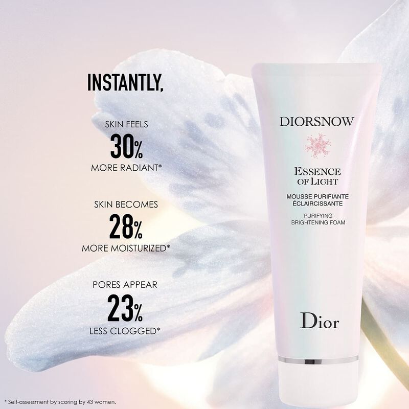 Diorsnow Essence of Light Purifying Brightening Foam 100g dior diorsnow essence of light purifying brightening foam 100g