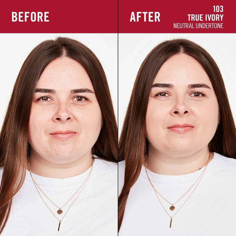 rimmel lasting finish full coverage lightweight foundation 103
