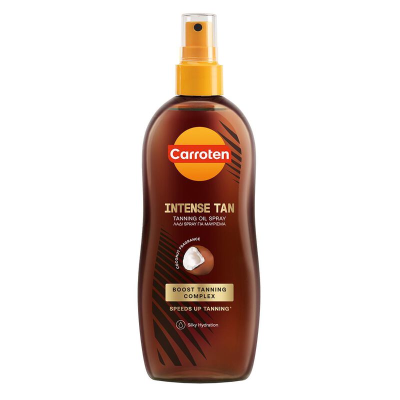 carroten carroten iniense tan tanning oil spray 200ml