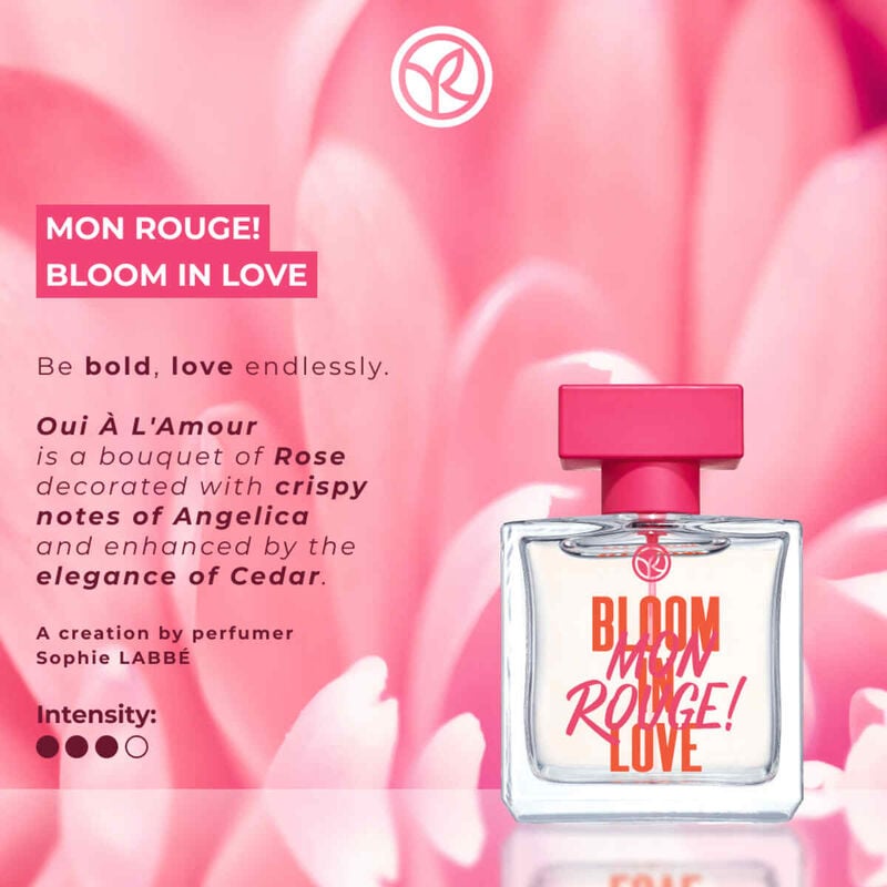 Mon Rouge Bloom in Love Eau de Parfum yves rocher mon rouge bloom in love eau de parfum