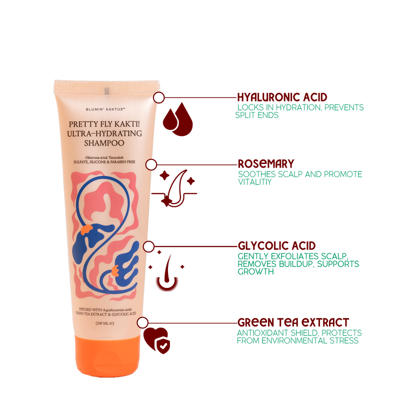 blumin kaktus pretty fly cacti shampoo travel size