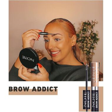 faces note brow addict tint shaping gel 02