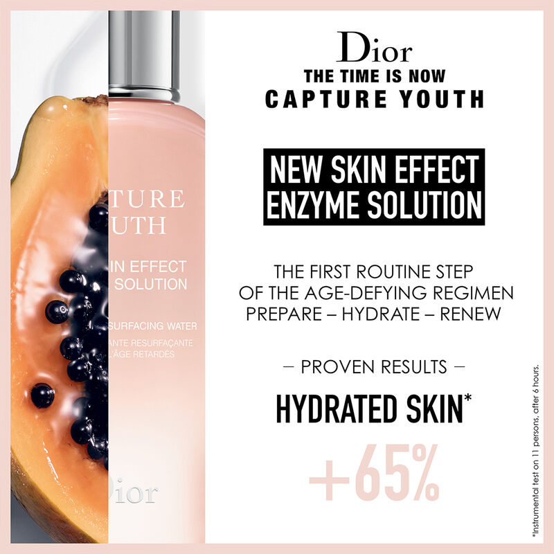 Capture Youth New Skin Effect Enzyme Solution Age-Defying Resurfacing Water dior capture youth new skin effect enzyme solution agedefying resurfacing water