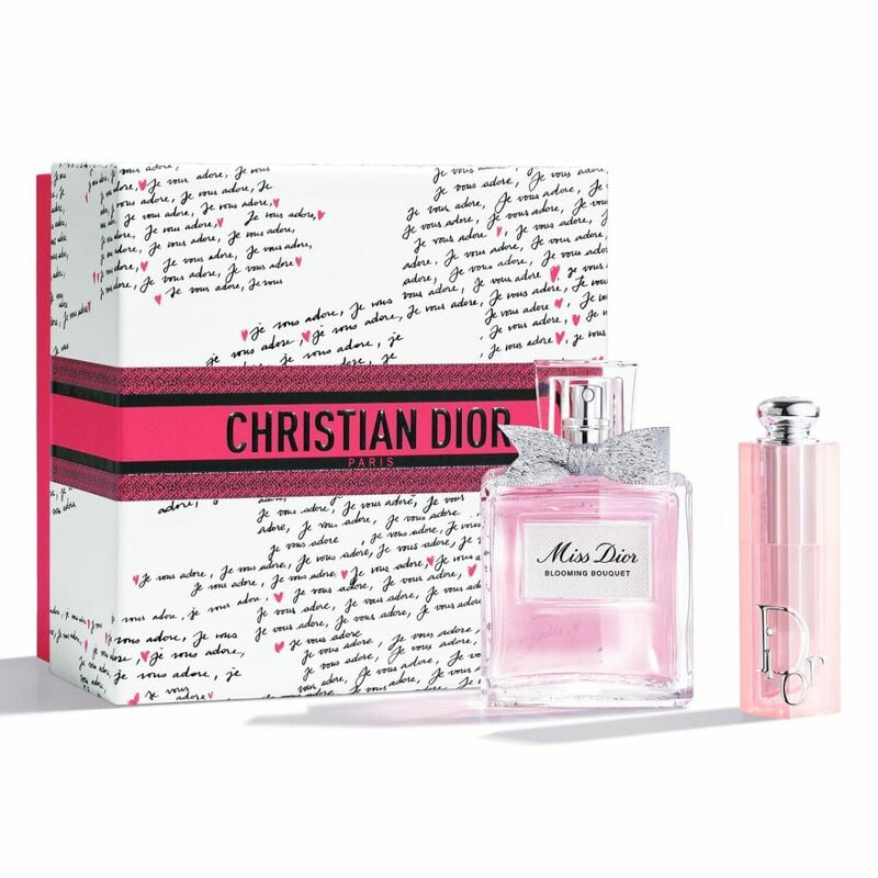 dior miss dior blooming bouquet and dior addict lip glow set limited edition