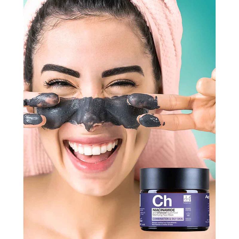 Charcoal Superfood Mattifying Face Mask dr. botanicals charcoal superfood mattifying face mask