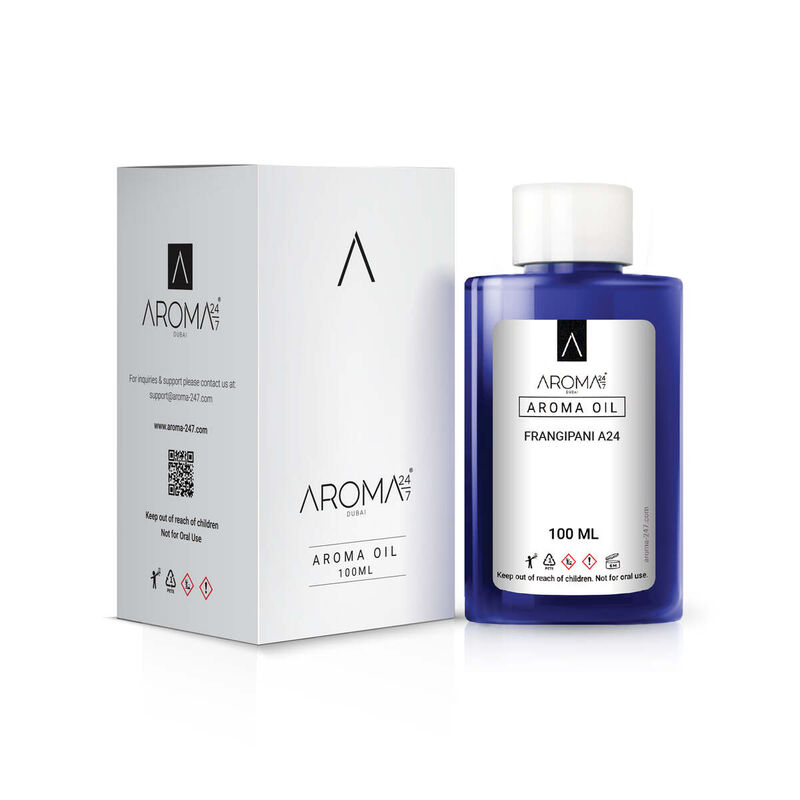 aroma 24/7 oil for scent diffusers frangipani a24