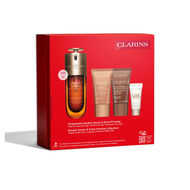 faces double serum   extra firming routine