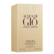 faces acqua di gio absolu instinct eau de parfum 75ml