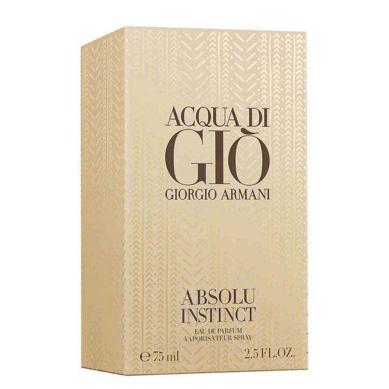 armani beauty acqua di gio absolu instinct eau de parfum 75ml