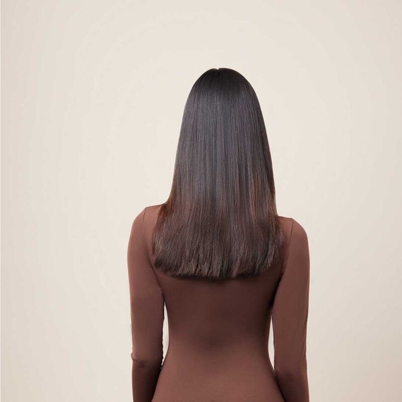 youmi beauty وصلات شعر بلون لا رين