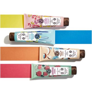 faces gel body scrub raspberry peppermint