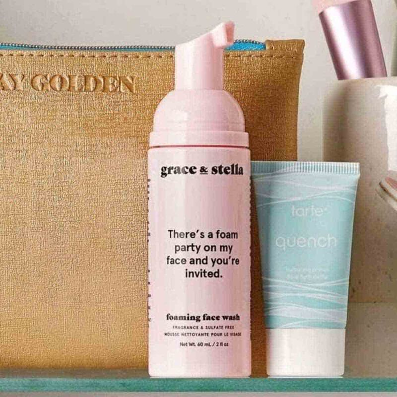 grace and stella foaming face wash
