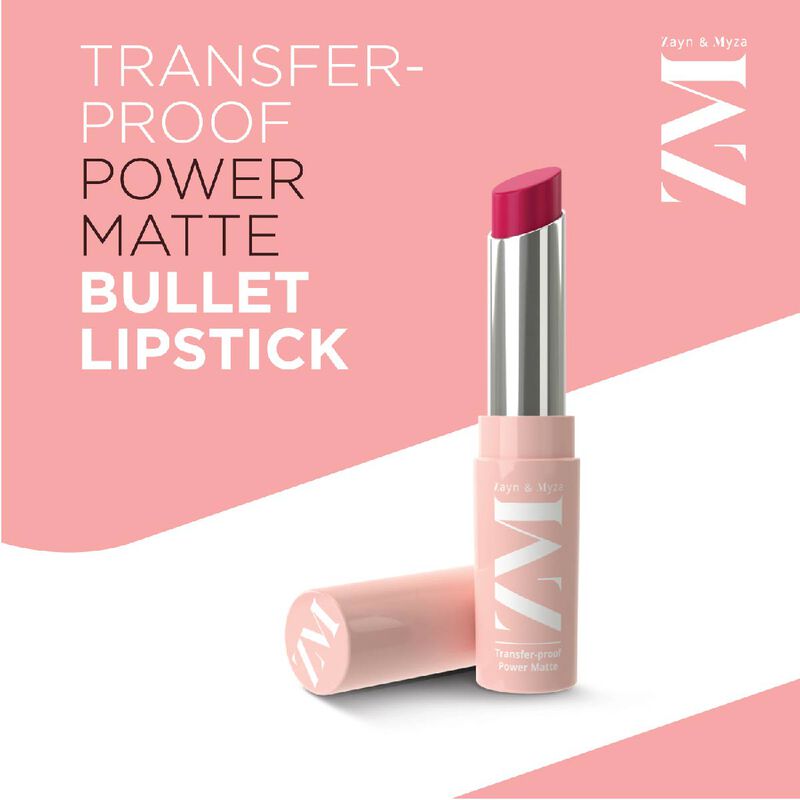 zayn and mayza transferproof power intense creamy matte lipstick