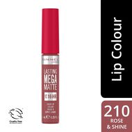 faces lasting mega matte liquid lip colour 210