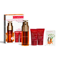 faces double serum and super restorative collection