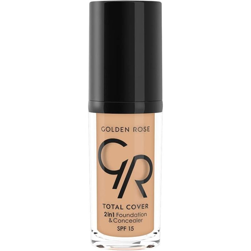 golden rose total cover foundation&concealer n12