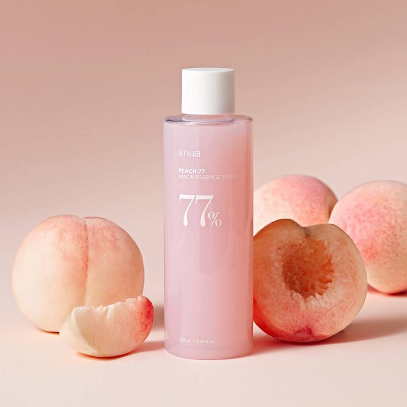 anua peach 77% naiacin essence toner