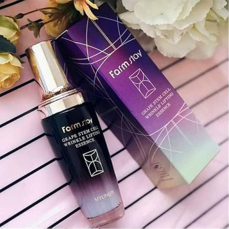 farm stay farmstay grape stem cell facial essence 50 ml