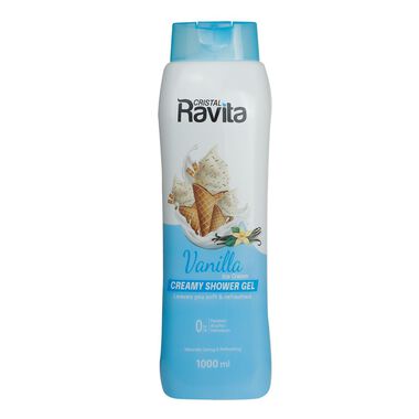 faces creamy shower gel vanilla 1000ml