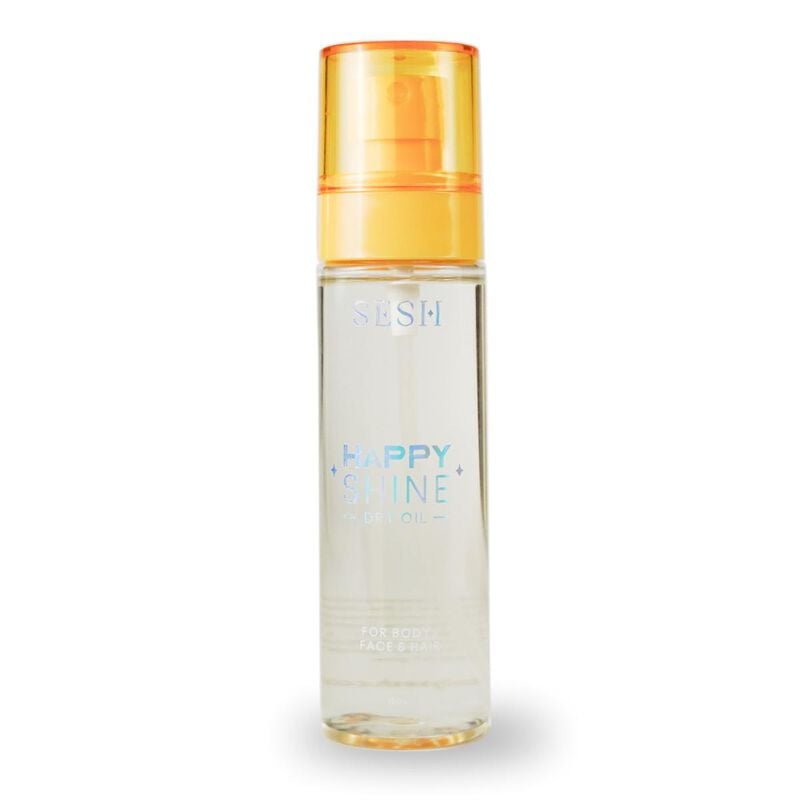 sesh happy shine  dry oil