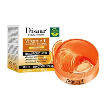 faces disaar vitamin c hyaluronic acid whitening eye mask 1 5ml   60 pcs
