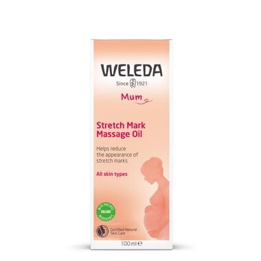 faces weleda stretch mark massage oil 100ml