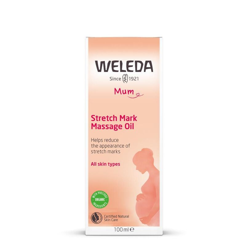 weleda زيت مساج لعلامات التمدد من ويلدا ١٠٠ مل