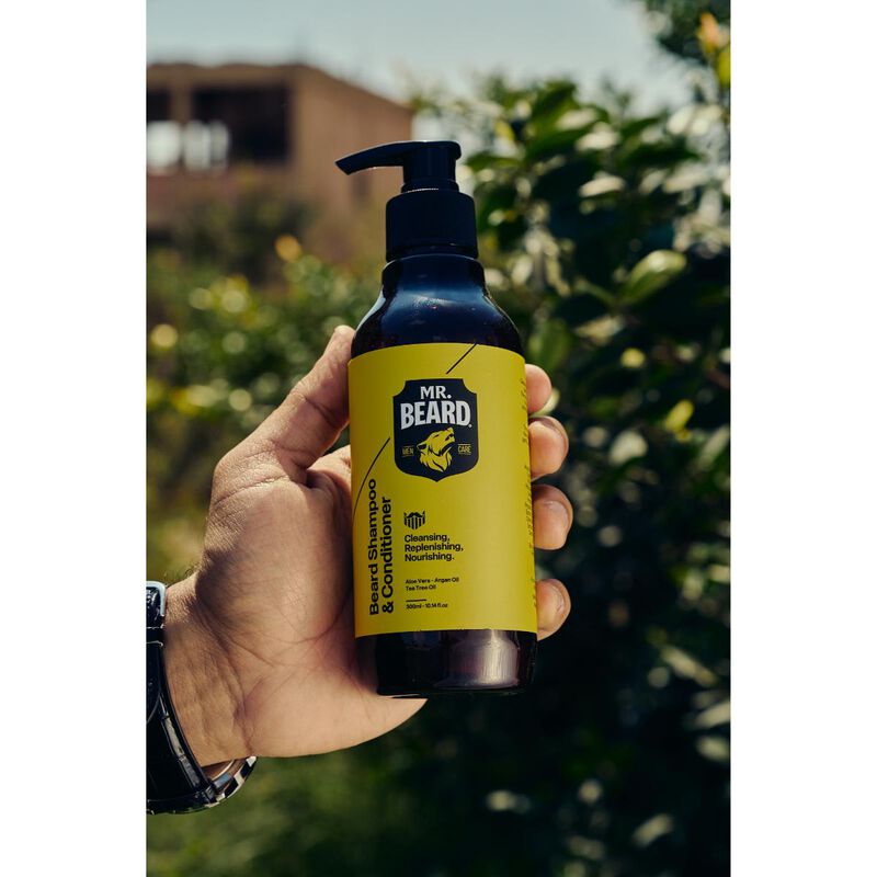 mr beard beard shampoo & conditioner