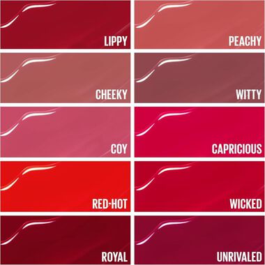 faces superstay vinyl ink longwear transfer proof gloss lipstick  50 wicked