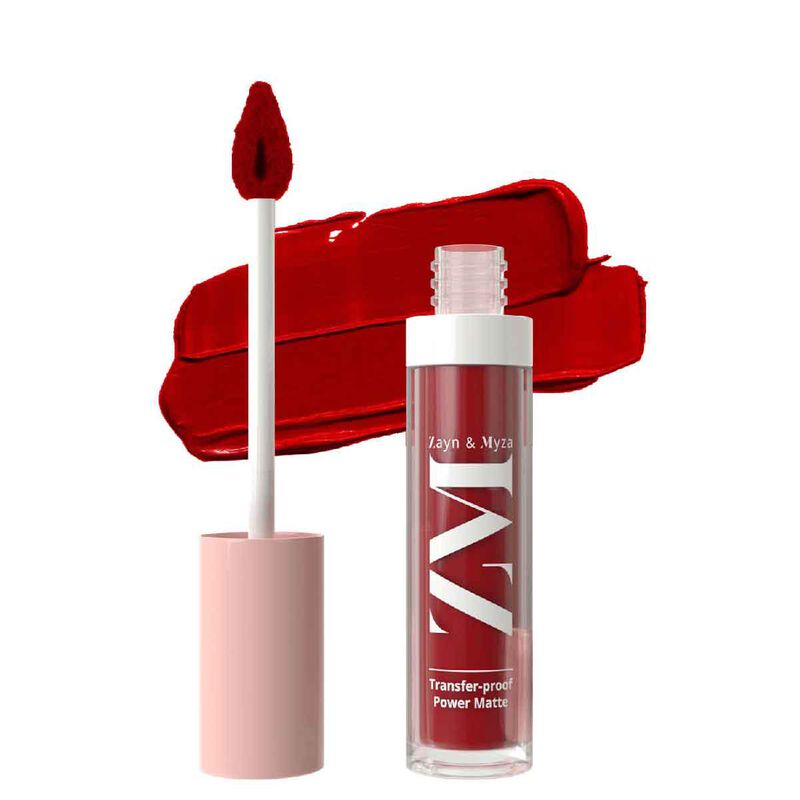 Transfer-Proof Power Matte Finish Lip Colour zayn and mayza transferproof power matte finish lip colour