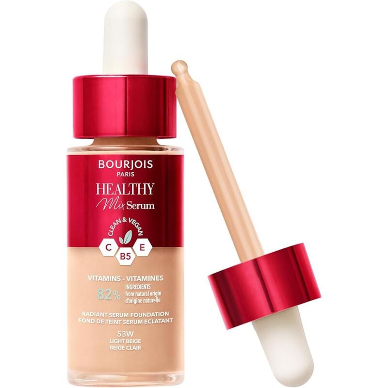 bourjois healthy mix serum foundation – 52w light beige, 30ml