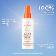 Sun Beauty Kids Face & Body Milky Spray SPF50+ faces sun beauty kids face body milky spray spf50