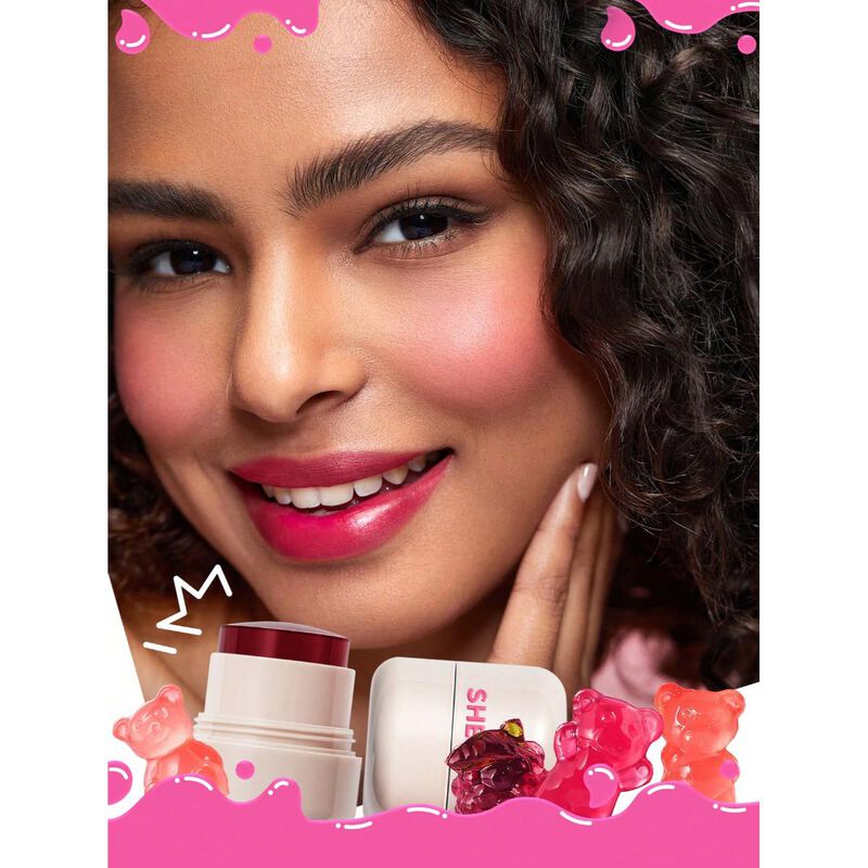 sheglam sheglam jellylicious hydrating lip & blush tint cheerio