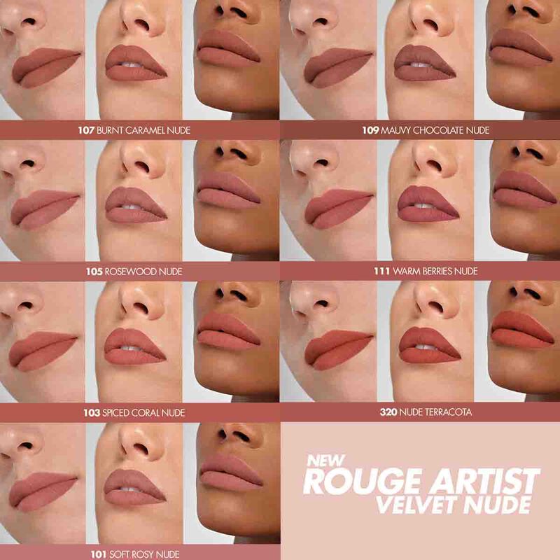 make up for ever rouge artist velvet nude