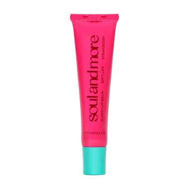 faces strawberry glossy lip balm
