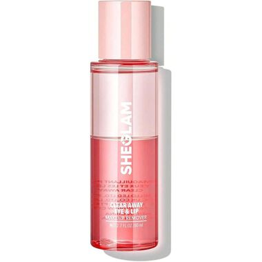 faces sheglam clear away eye   lip makeup remover nourishing