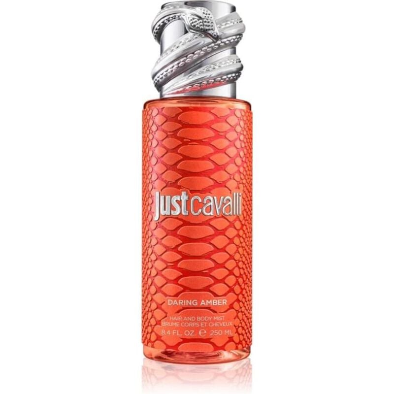 roberto cavalli just/hair&body mist daring amber 250ml
