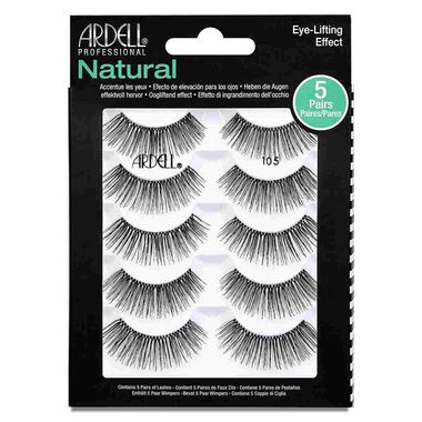 faces glamour multipack lashes 105 black